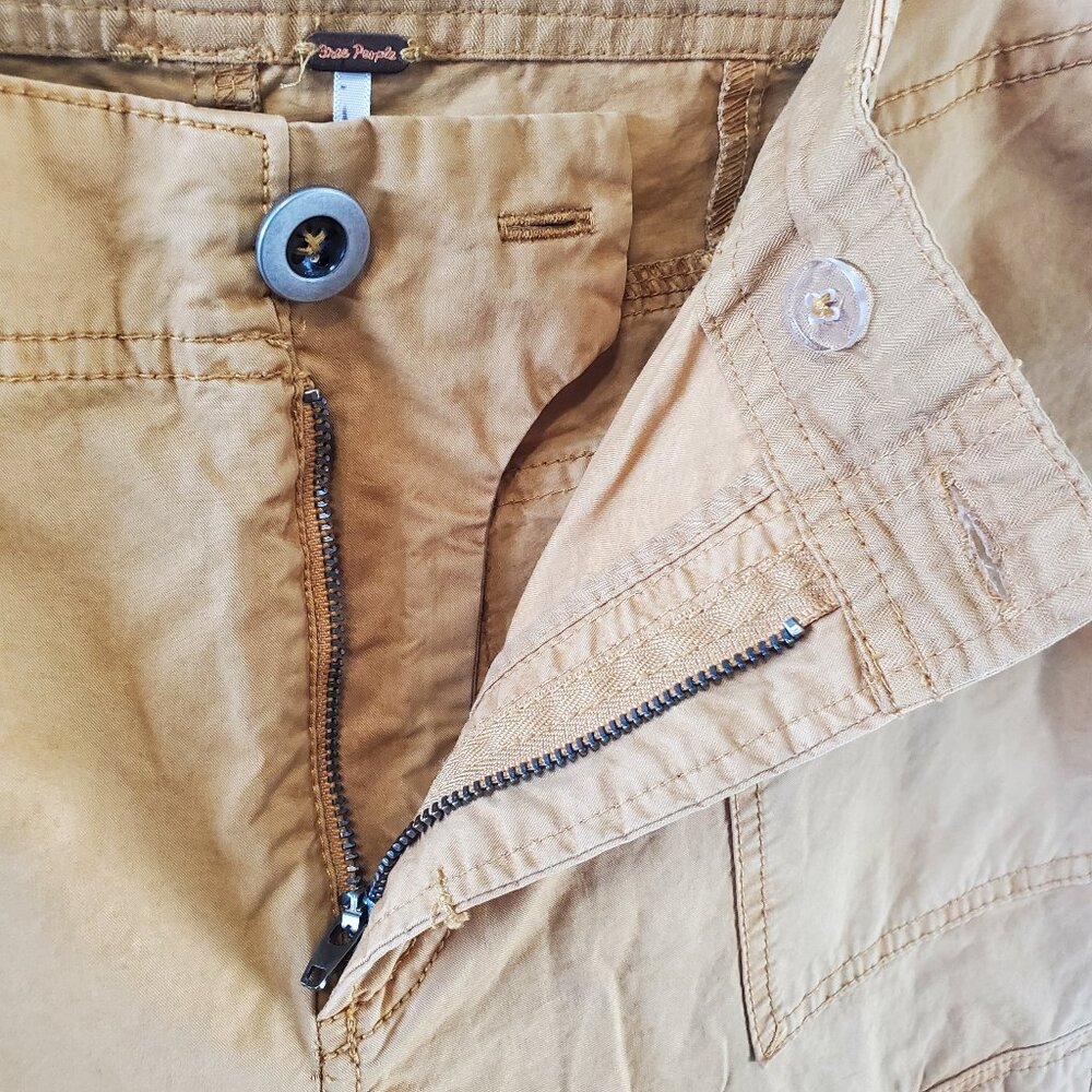 NWoT Free People "The Thing is Low" Rise Utility Cargo Pants for Women Size 8 - Picture 7 of 9